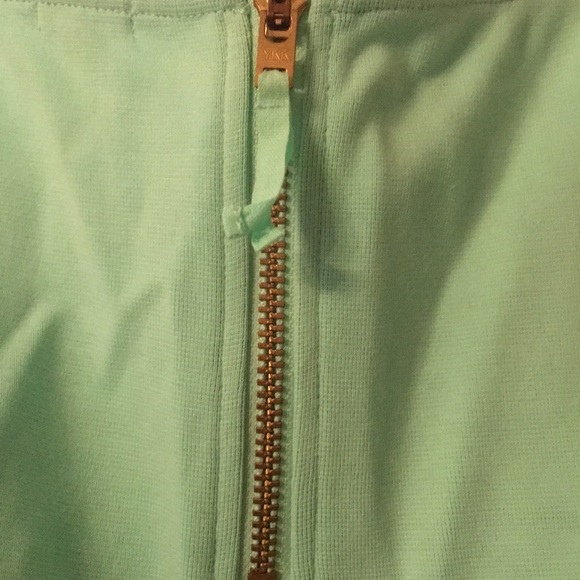 Mint green peplum sleeveless shirt - Picture 4 of 4